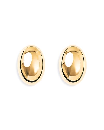 Lie Studio Lie Studio Camille Oval Stud Earrings