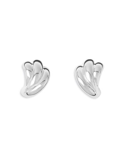 Lie Studio Lie Studio Magda Textured Stud Earrings