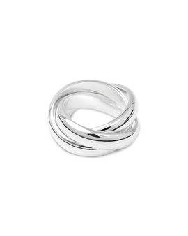 Lie Studio Lie Studio Sofie Sculptural Layered Band Ring