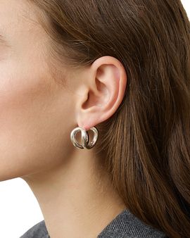 Lie Studio Lie Studio Steffie Openwork Hoop Earrings
