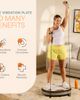 Lifepro Lifepro 4D Vibration Plate with Heated Ottoman Quiet Full Body Workout Machine - 3