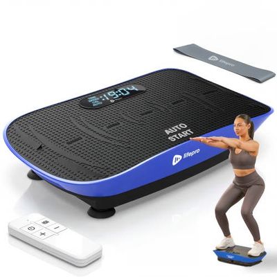 Lifepro Lifepro Cosmoplate Shake Vibration Plate Exercise Machine Full Body Platform for Muscle Toning and Flexibility