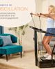 Lifepro Lifepro Rhythm Vibration Plate Exercise Machine with Handles & Heart Rate Monitor - 4