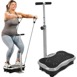 Lifepro Lifepro TrimLite Vibration Plate Exercise Machine with Handlebars for Full Body Fitness