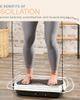 Lifepro Lifepro Vibration Plate Exercise Machine Magnetic Acupoints Platform for Muscle Toning and Recovery - 4