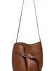 Liffner Liffner Belted Bucket Bag Chestnut/Silver Hardware One - 1
