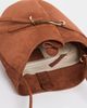 Liffner Liffner Belted Bucket Bag Rust Gold Hardware One - 6