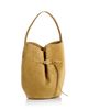 Liffner Liffner Belted Large Suede Bucket Bag - 4