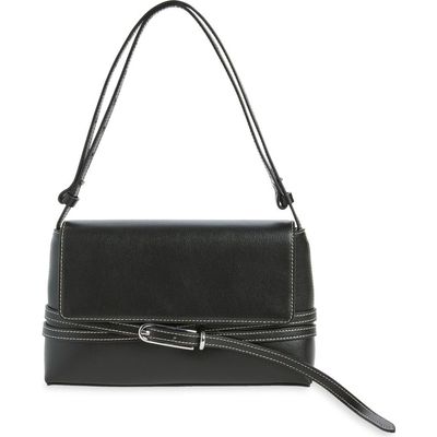 LIFFNER LIFFNER Belted Leather Shoulder Bag