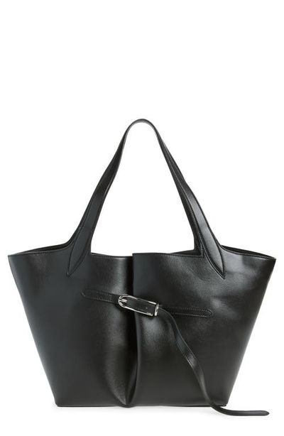LIFFNER LIFFNER Belted Leather Tote