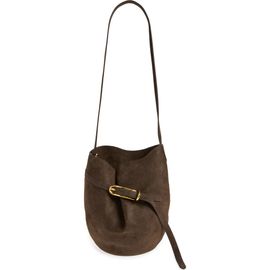 LIFFNER LIFFNER Belted Suede Bucket Bag