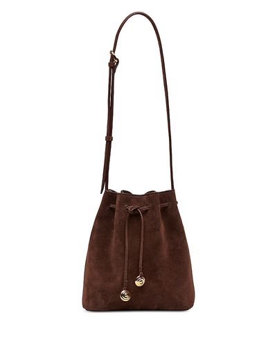 Liffner Liffner Charm Small Suede Shoulder Bag