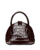 Liffner Liffner Mini Croc Embossed Dome Bag - 1