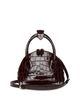 Liffner Liffner Mini Croc Embossed Dome Bag - 3