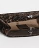 Liffner Liffner Pushlock Clutch Brown/Silver Hardware One - 6