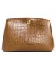 Liffner Liffner Pushlock Leather Pouch Nougat Gold Lock One - 1