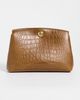 Liffner Liffner Pushlock Leather Pouch Nougat Gold Lock One - 2