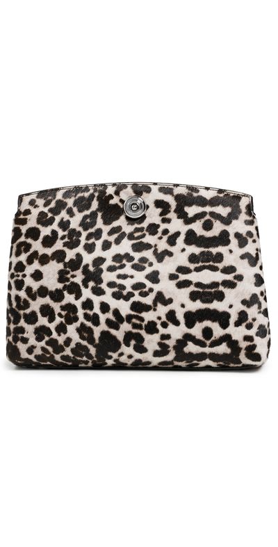Liffner Liffner Pushlock Pouch Leopard/Silver Hardware One