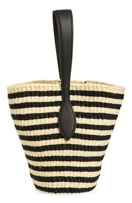 LIFFNER LIFFNER Single Handle Straw Basket Tote