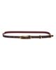 LIFFNER LIFFNER Three Keepers Slim Leather Belt - 1