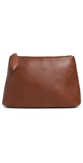 Liffner Liffner Zip Clutch Chestnut One