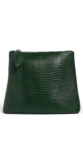 Liffner Liffner Zip Clutch Emerald One