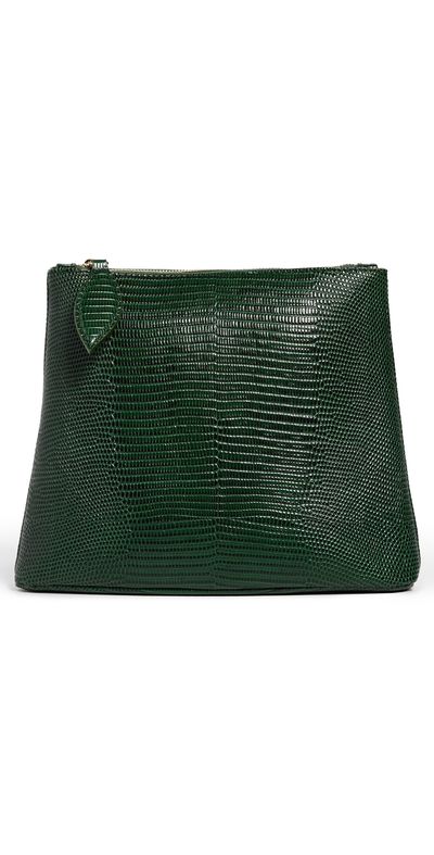 Liffner Liffner Zip Clutch Emerald One
