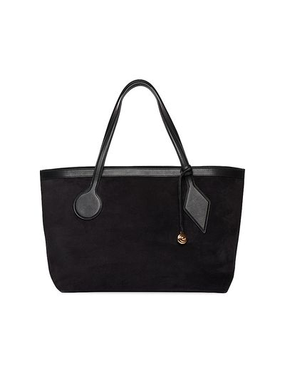 Liffner Women's Large Sprout Suede Tote Bag
