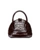 Liffner Women's Mini Croc-Embossed Leather Bowler - 2