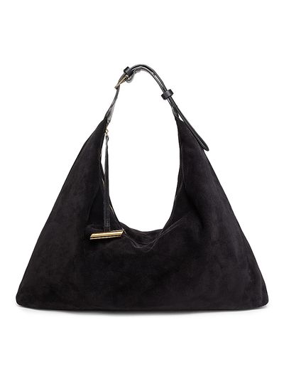 Liffner Women's Pillow Suede Hobo Bag