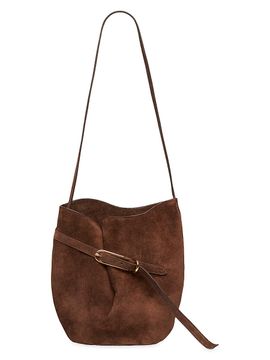Liffner Women's Suede Hobo Bag