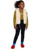Ligne Noire Ligne Noire Kids Navy Suspender Leggings - 4