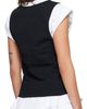 LII LII Black & White Tank-Layer T-shirt - 3