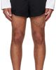 LII LII Black Rolled-Hem Shorts - 1