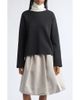 LII LII Contrast Jersey Turtleneck - 1