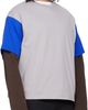 LII LII Gray Contrast Sleeve T-shirt - 2