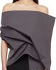 LII LII Gray Extended Square Top - 1