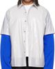 LII LII Gray Gloss Short-Sleeve Shirt - 1