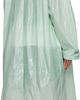 LII LII Green Gloss Trench Coat - 3