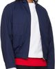 LII LII Navy Back Flap Cropped Bomber Jacket - 2