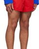 LII LII Red Rolled-Hem Shorts - 2
