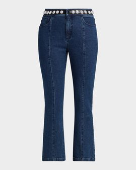 Likely Shannon Pearl-Embellished Jeans