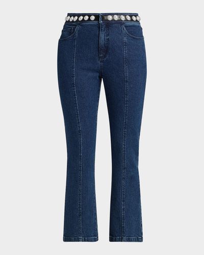 Likely Shannon Pearl-Embellished Jeans