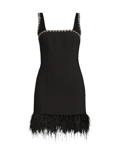 Likely Women's Georgie Feather-Trim Minidress