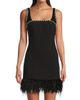 Likely Women's Georgie Feather-Trim Minidress - 3