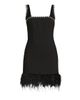 Likely Women's Georgie Feather-Trim Minidress - 7