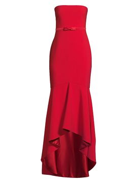 Likely Women's Yvette Bow-Detail Strapless Gown