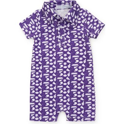 Lila and Hayes Lila and Hayes Tripp Boys' Polo Shortall