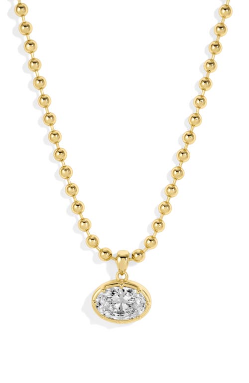 LILI CLASPE LILI CLASPE Cleo Oval Pendant Necklace