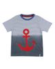 Lilly & Sid Lilly & Sid Organic Cotton Anchor Print T-Shirt - 1